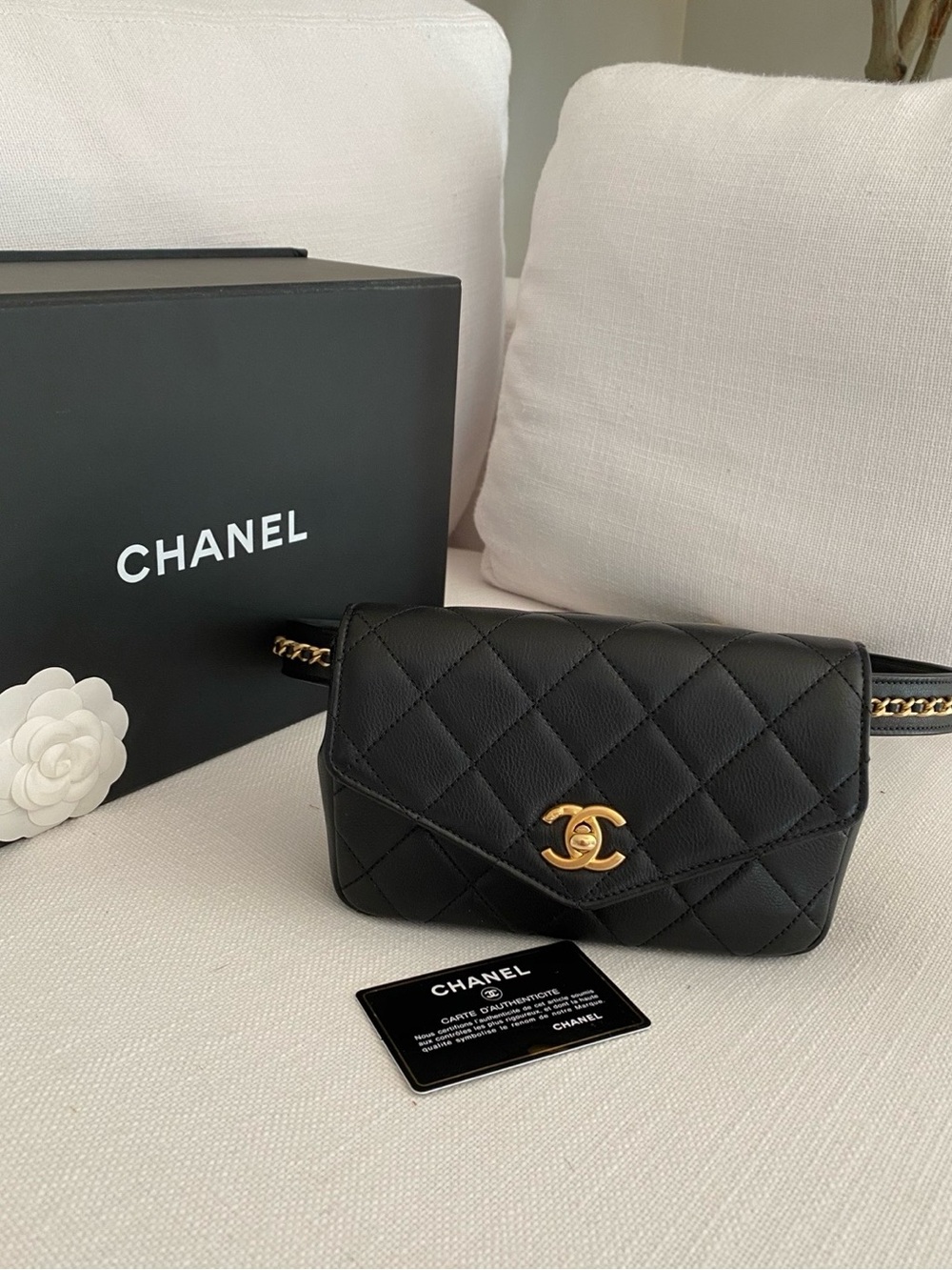 CHANEL FLAP BELT BAG